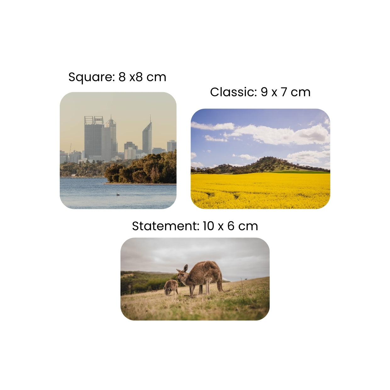 Flexi Photo Magnets (3 Sizes)