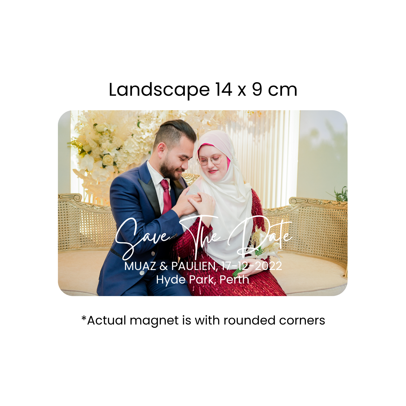 Custom Save the Date Magnets