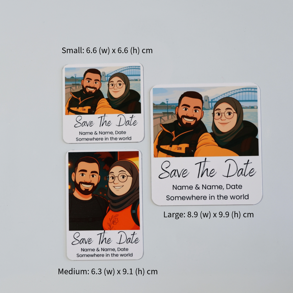 Custom Save the Date Magnets