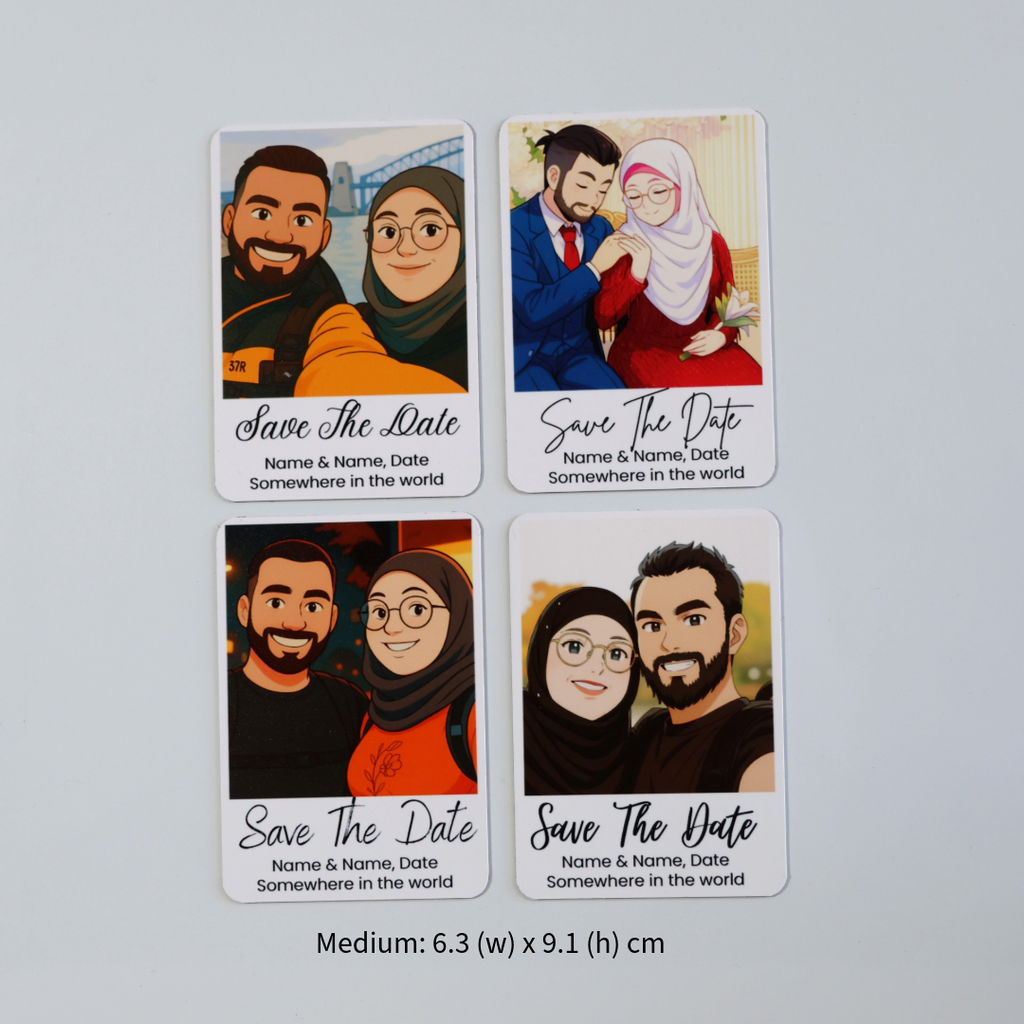 Save the Date Magnet Sample Pack — Try Before You Order