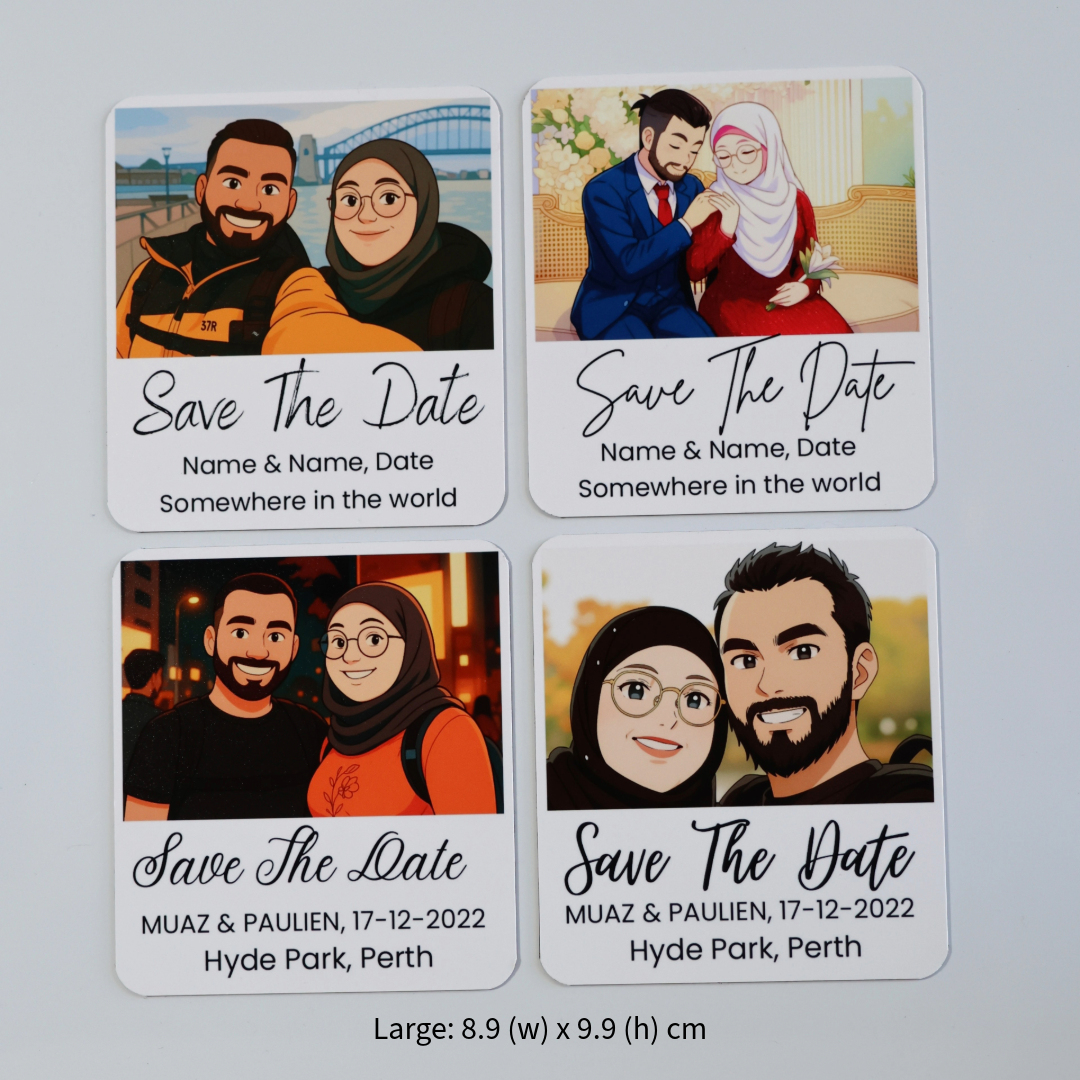 Custom Save the Date Magnets