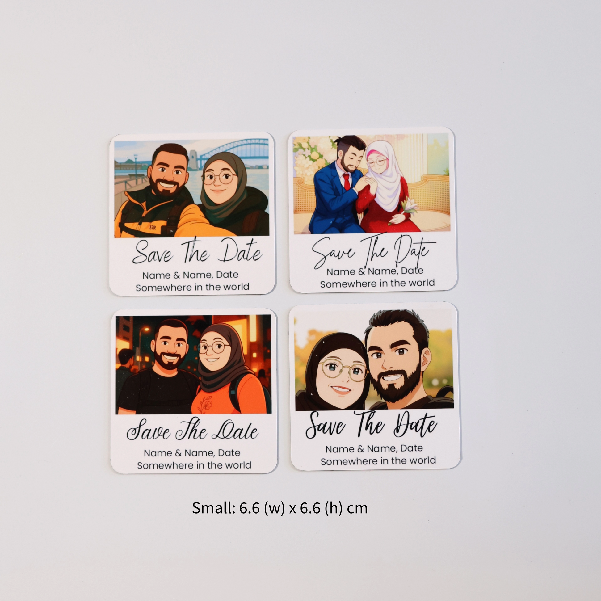 Save the Date Magnet Sample Pack — Try Before You Order