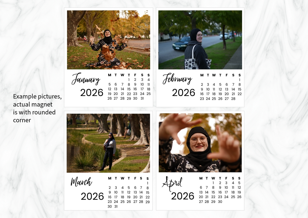 Custom 2026 Calendar