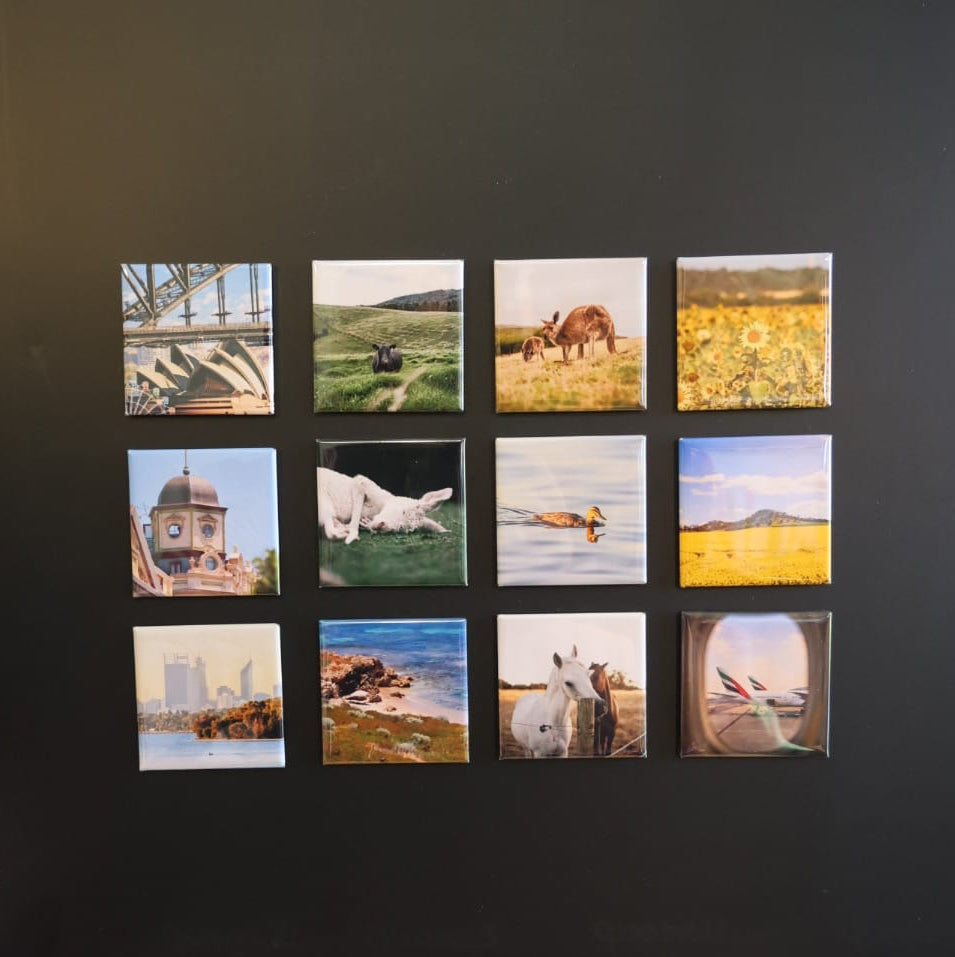 Custom Photo Magnets (5.2 x 5.2 cm)