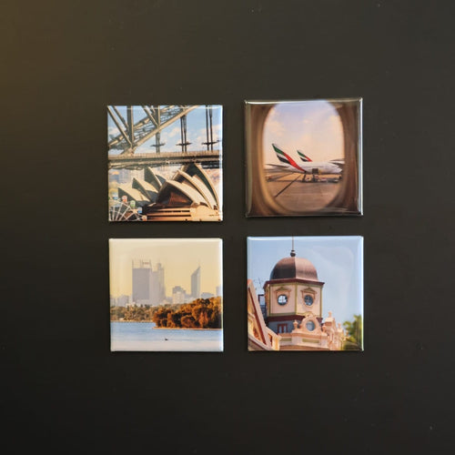 Custom Photo Magnets (5.2 x 5.2 cm)