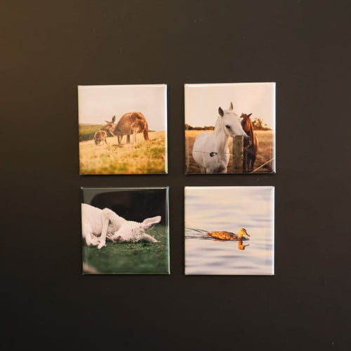 Custom Photo Magnets (5.2 x 5.2 cm)