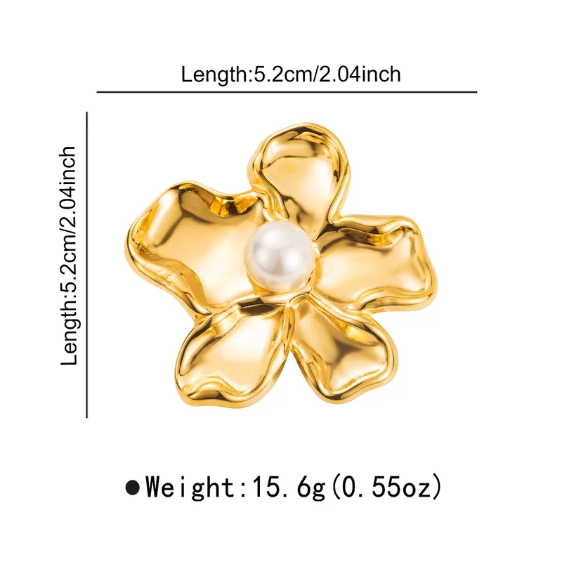 Timeless Pearl & Blossom Brooch